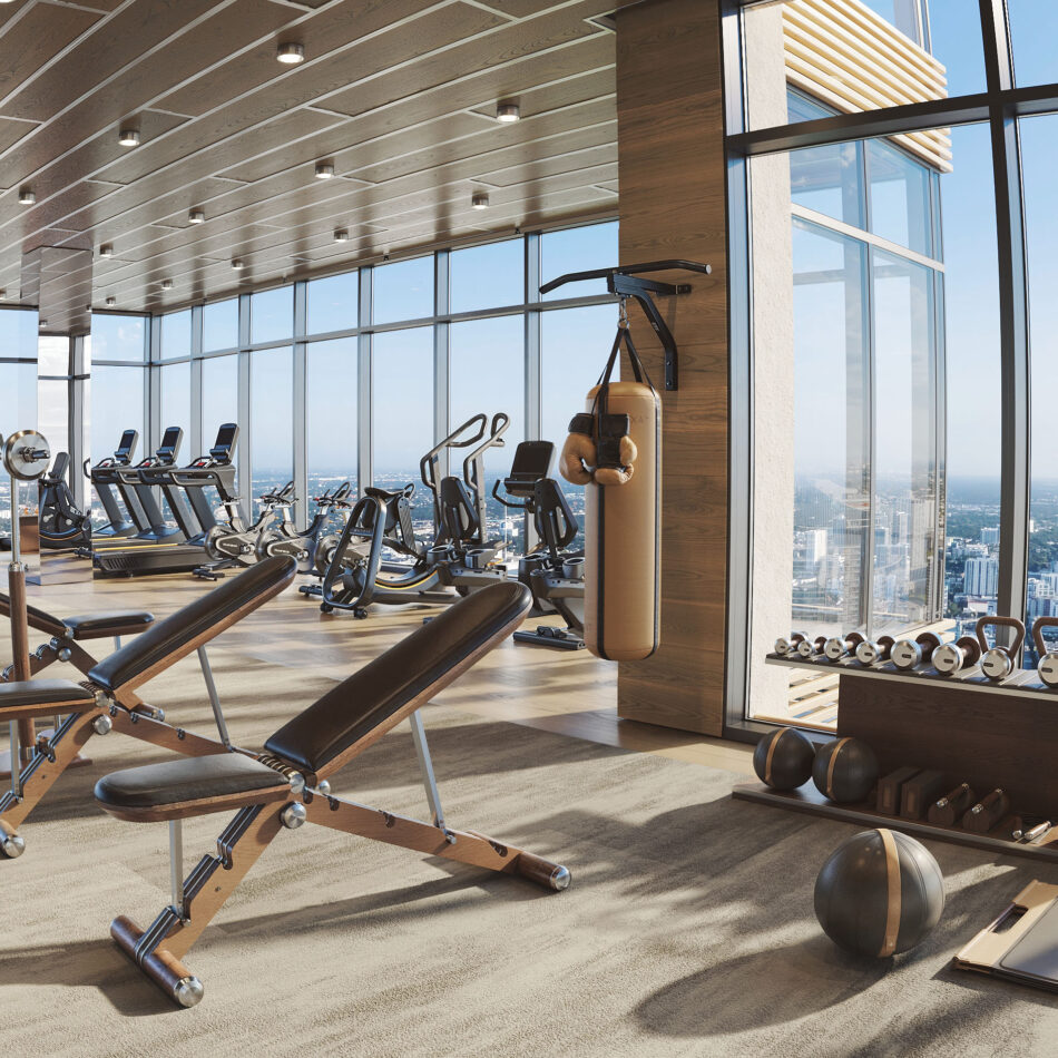 1075 Biscayne Blvd - gym